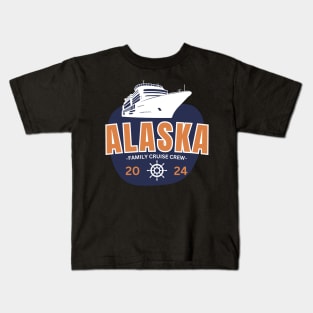 Alaska Cruise Together  2024 Kids T-Shirt